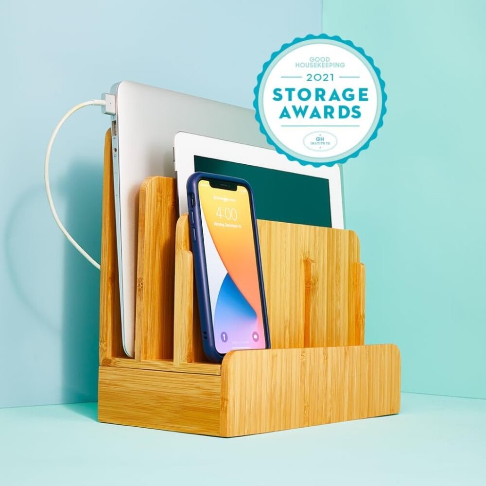 G.U.S. Multi-Device Charging Station Dock & Organizer - Multiple Finishes Availa - Picture 4 of 9
